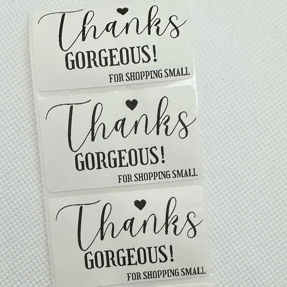 Thanks stickers  2" Stickers labels (100 roll ) NWT​​ - Picture 10 of 12